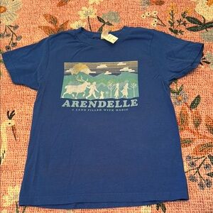 Blue Frozen - Arendelle Graphic T-Shirt